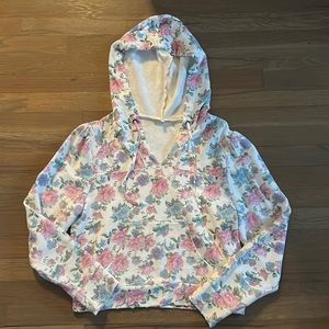 100% Authentic LoveShackFancy Womens Pullover Hoodie Size Small